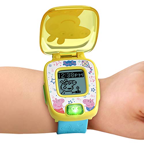 VTech Peppa Pig Learning Watch, Blue, 3-6 years
