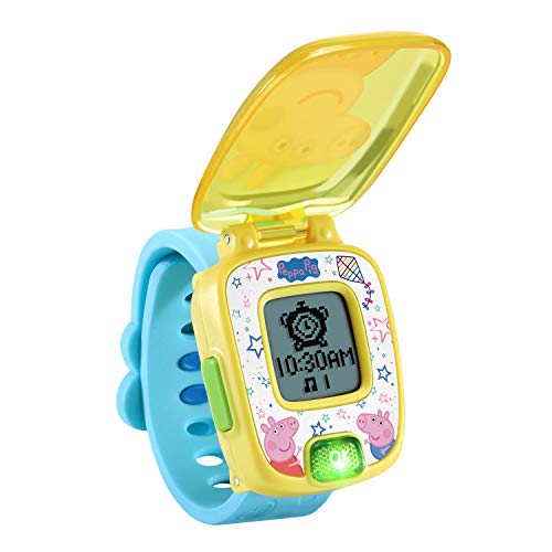 VTech Peppa Pig Learning Watch, Blue, 3-6 years