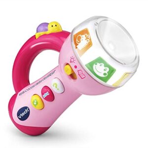 vtech spin & learn color flashlight , pink