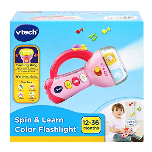 VTech Spin & Learn Color Flashlight , Pink