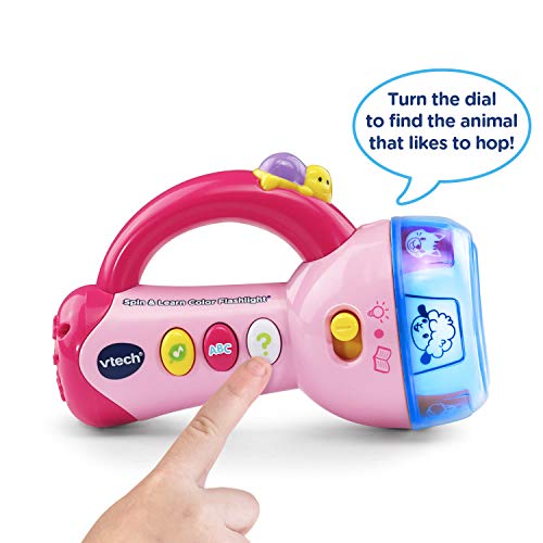 VTech Spin & Learn Color Flashlight , Pink