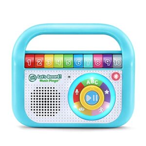 leapfrog let’s record music player , teal
