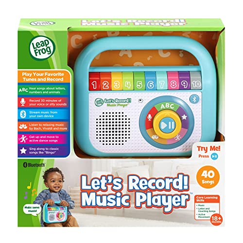 LeapFrog Let’s Record Music Player , Teal