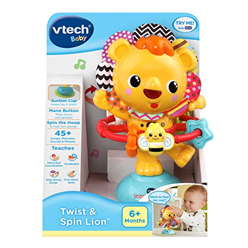 VTech Twist and Spin Lion, Yellow