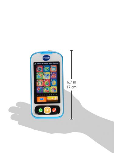 VTech Touch and Swipe Baby Phone, Blue