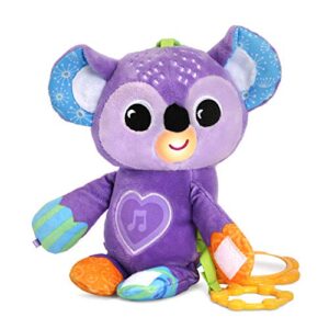 VTech Grab and Go Koala Plush Take-Along Toy, Purple