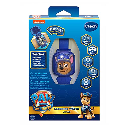 VTech PAW Patrol - The Movie: Learning Watch, Chase for age 3-6 years