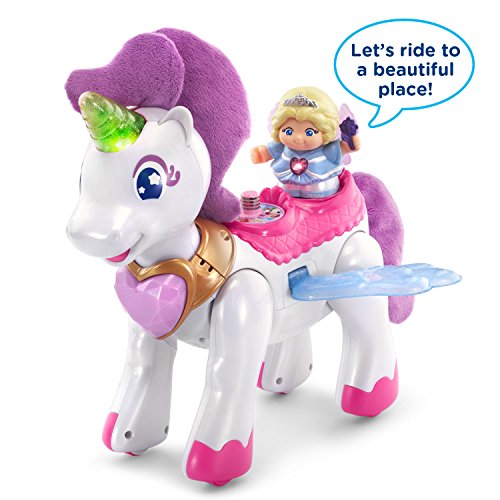 VTech Go! Go! Smart Friends Twinkle the Magical Unicorn (Frustration Free Packaging) , White