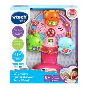 VTech Lil' Critters Spin and Discover Ferris Wheels, Pink (Amazon Exclusive)