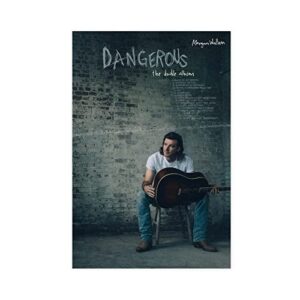 ygulc morgan wallen dangerous the double album music album cover signed limited poster canvas poster wall art decor print picture paintings for living room bedroom decoration unframe:12x18inch(30x45c