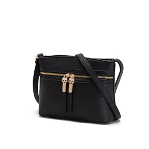la terre zipper pocket crossbody bags, lightweight medium crossbody purses women’s shoulder handbags