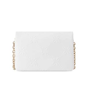 NINE WEST Dixie Mini Crossbody Flap, Optic White