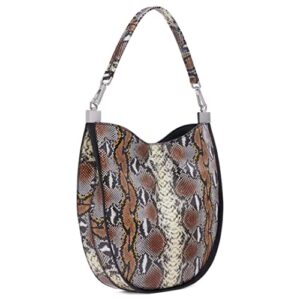 Calvin Klein Celestine Hobo Shoulder Bag, Multi Snake