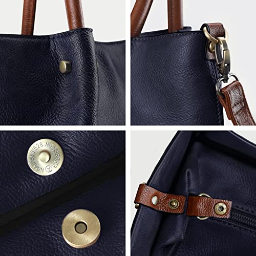 KITATU Hobo Purses Handbags for Women Satchels Top-Handle Shoulder Bags Vegan Leather Designer Crossbody Bag Set 2pcs