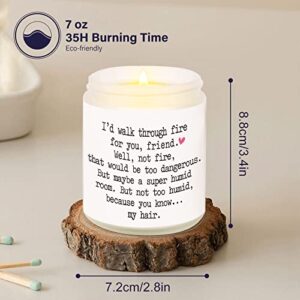 Friendship Gifts for Women Friends, Candle Gifts for Friends Female, Best Friend Birthday Gifts for Women, Graduation Gifts for Best Friend, Bestie, BFF, Mothers Day Christmas Gifts for Friend