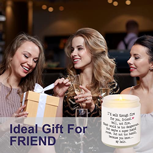 Friendship Gifts for Women Friends, Candle Gifts for Friends Female, Best Friend Birthday Gifts for Women, Graduation Gifts for Best Friend, Bestie, BFF, Mothers Day Christmas Gifts for Friend