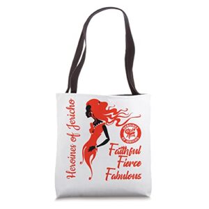 oes heroines of jericho faithful fabulous thanksgiving tote bag