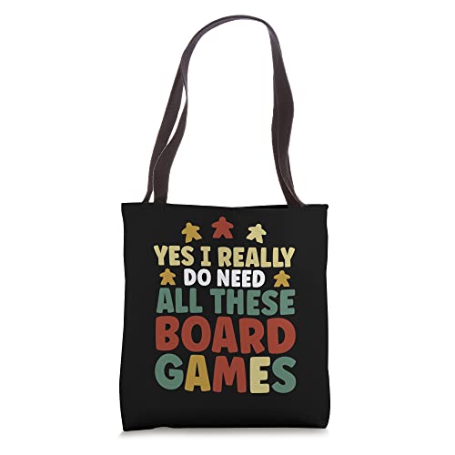 Game Night Yes I Really Do Need All These Board Games Tote Bag