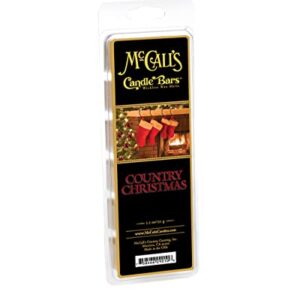 McCalls Candles Bars | Country Christmas | Highly Scented & Long Lasting | Premium Wax & Fragrance | Made in The USA | 5.5 oz