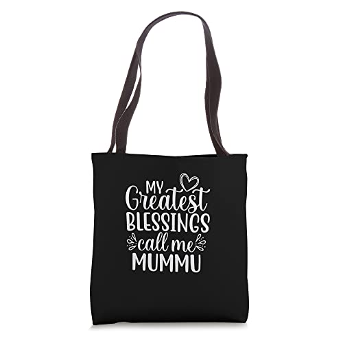 My Greatest Blessings Call Me Mummu Finland Finnish Grandma Tote Bag