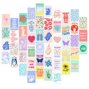 juju’s vibes 50pcs coconut girl room decor aesthetic collage posters, that vanilla girl aesthetic preppy wall collage, cute danish pastel wall collage kit aesthetic cute pictures for bedroom decor, photos for dorm, wall, clean girl room decor for teen, co