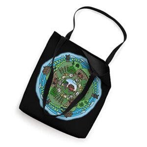 Farm & Country Themed Mandala Tote Bag