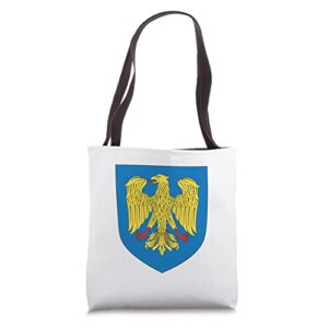 coat of arms of friuli, italy tote bag