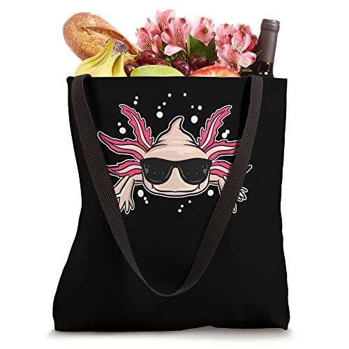 Funny Axolotl Tote Bag