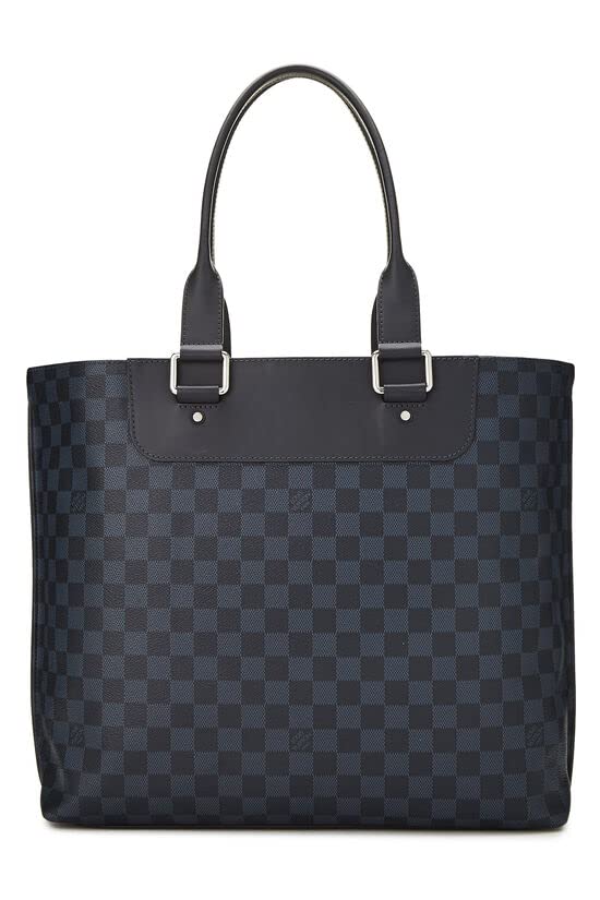 Louis Vuitton, Pre-Loved Damier Cobalt Cabas Voyage, Blue