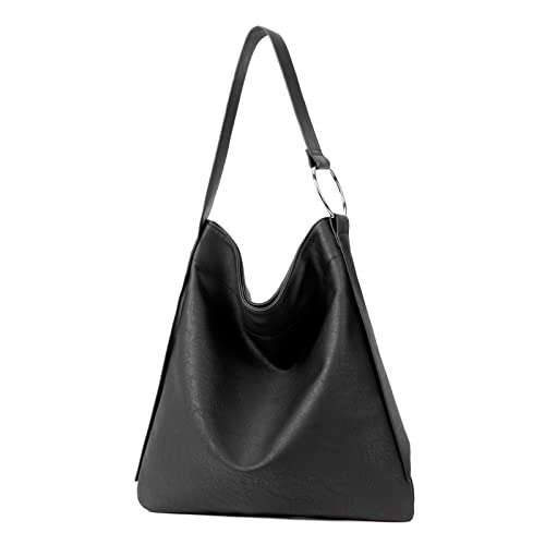 CLUCI Purses and Handbags for Women Vegan Leather Hobo Bags Designer Tote Fashion Large Ladies Shoulder Bag