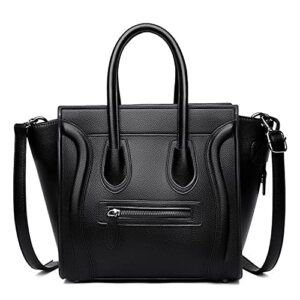 women’s bag vintage leather handbag for women ladies shoulder bag large capacity messenger bag