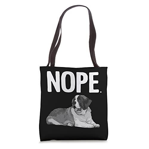 Funny Saint Bernard Art For Men Women St. Bernard Dog Lovers Tote Bag