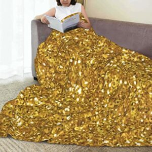 filled with shiny gold glitter blanket throw blanket fleece blankets fuzzy sherpa for couch bed sofa women super soft cozy fluffy warm plush comfy lap