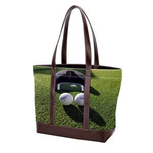 golf in grass sport ) tote bags large leather canvas purses and handbags for women top handle shoulder satchel hobo bags