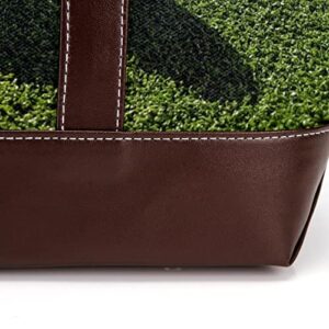 Golf in Grass Sport ) Tote Bags Large Leather canvas Purses and Handbags for Women Top Handle Shoulder Satchel Hobo Bags