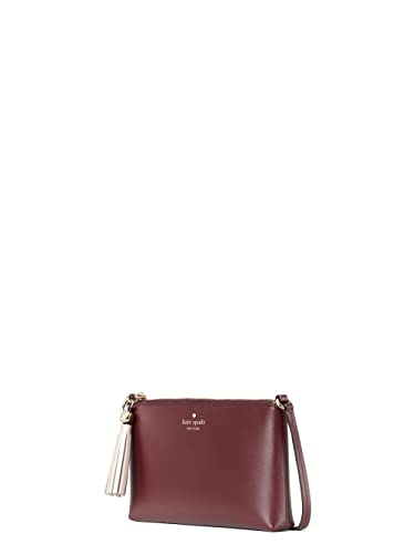 Kate Spade Amy Leather Crossbody Bag (Cherrywood)