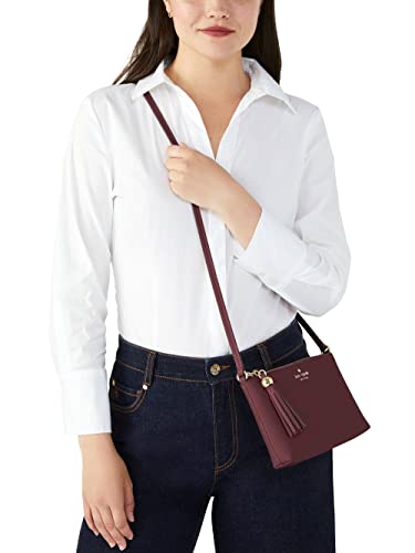 Kate Spade Amy Leather Crossbody Bag (Cherrywood)