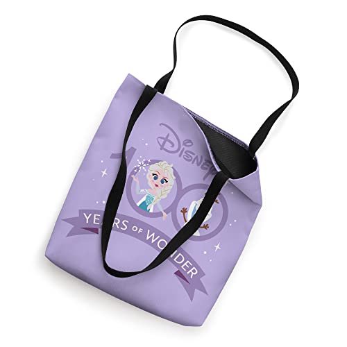 Disney 100 Anniversary Frozen Elsa and Olaf Wonder D100 Tote Bag