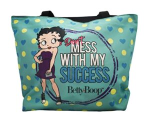 betty boop large tote bag don’t mess with my success – mid-south products