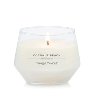 Yankee Candle Studio Medium Candle, Coconut Beach, 10 oz