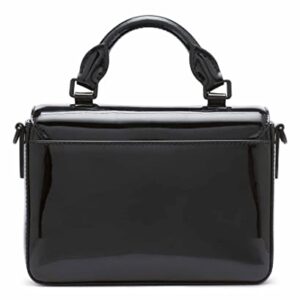 DKNY Elissa Small Top Handle Satchel, Black/Black