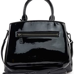 DKNY Paige Medium Satchel, Black/Black