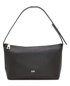 dkny tania large demi, black/silver