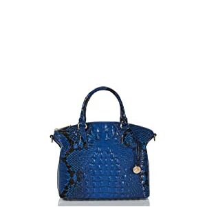 BRAHMIN Blue Viper Ombre Melbourne Duxbury Satchel