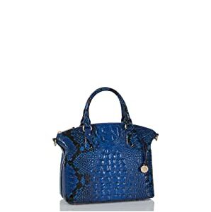 BRAHMIN Blue Viper Ombre Melbourne Duxbury Satchel