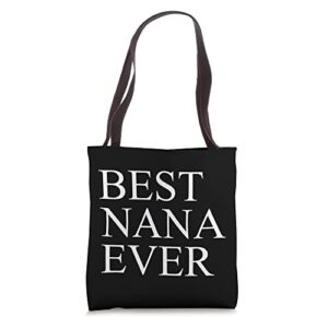 nana saying apparel – funny cute grandmas design tote bag