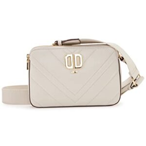 DKNY Delphine Double Zip Crossbody, Pebble