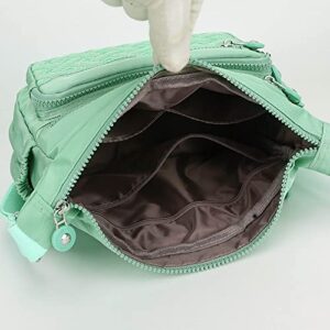 Crossbody Bags Multi Pocket Handbag Trendy Waterproof Womens Satchel Handbags Shoulder Messenger Bag Travel Hiking Daily