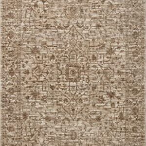 Loloi II Sorrento Collection SOR-01 Bark/Natural 9'-6" x 13'-1" Area Rug