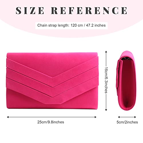 Lanpet Women's Evening Clutch Bags Formal Party Clutches Wedding Purses Cocktail Prom Handbags